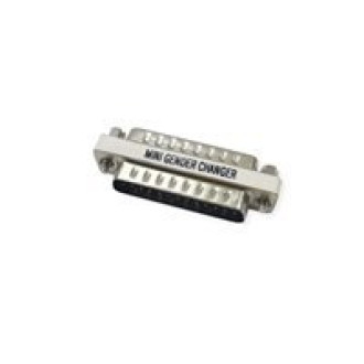 VALUE Mini Gender Changer 25pol. Stecker-Stecker