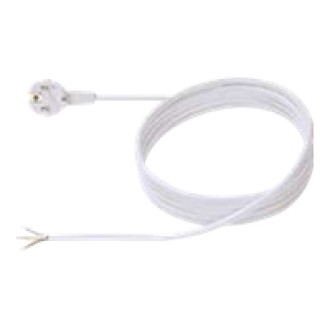 BACHMANN Zuleitung H05VV-F 3G1.5 3m weiss unverpackt