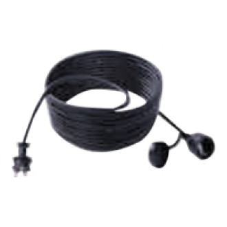 BACHMANN Extension 3G2,5mm sw 25m H07RN-F Gummi/Neopren Schutzkontakt