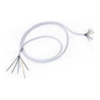 BACHMANN Herdleitung 2,0m weiss 5G2.50 AEH/AEH H05VV-F 5G2.50 Unverpackt