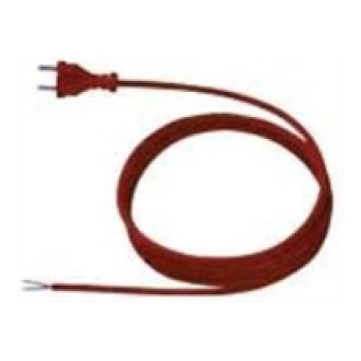 BACHMANN Neopren-Zltng. 2x1.0 3m rot H07RN-F 24G/AEH