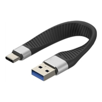 EFB Techly USB-C auf USB-A 3.2 Gen2 flexibles Kabel
