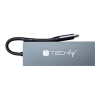 EFB Techly Hub USB-C 4 in 1