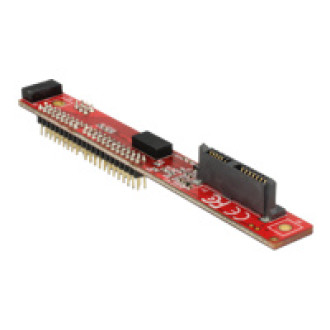 DELOCK Konverter Slim SATA 13 Pin Stecker > IDE 44 Pin Stecker