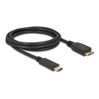 DELOCK USB 5 Gbps Kabel USB Type-C Stecker zu USB Typ Micro-B Stecker 2 m
