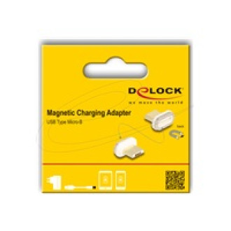 DELOCK Magnetischer Adapter USB Typ Micro-B Stecker