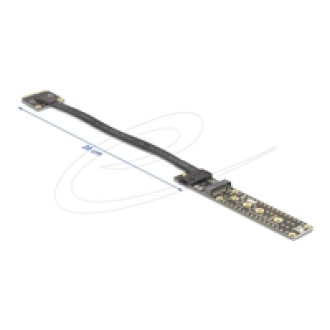 DELOCK Adapter Mini PCIe Stecker zu M.2 Key M Buchse mit Kabel 20cm
