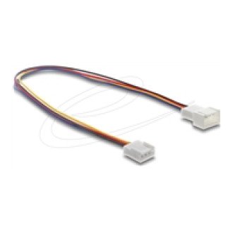 DELOCK Lufter Verlängerungskabel PWM Stecker zu Buchse 4 Pin Steckerlänge 13mm 30cm