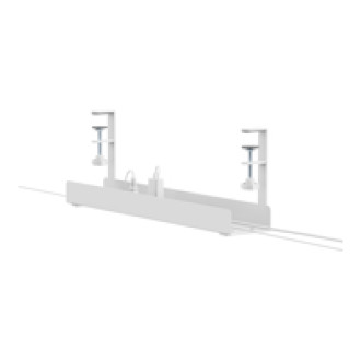 NEOMOUNTS Cable Management Tray max 5kg. clamp-on design universal white