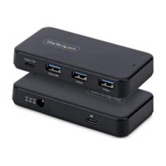 STARTECH.COM 4-Port USB-C und USB-A Hub 5Gbps Eigenstromversorgung 2-in-1 USB-C & USB-A Hostkabel 1x USB-C 3x USB-A 1x BC 1.2