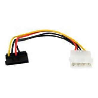 STARTECH.COM 15,24cm 6Zoll 4 Pin LP4 to Right Angle SATA Power Cable Adapter