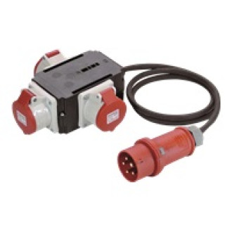 BACHMANN CEE-Adapter CEE 400 V/16A 3x16A5p400V IP44 1,5m