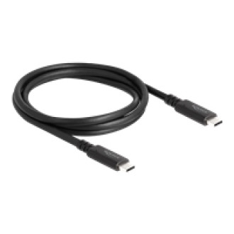DELOCK USB4 40 Gbps Kabel koaxial 1,2m USB PD 3.1 Extended Power Range 240 W