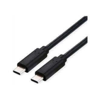 VALUE USB4 Gen3x2 Kabel C-C ST/ST 40Gbit/s 100W schwarz 1m