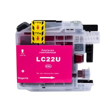 Cartucho de tinta (alternatif) compatible à Brother LC22UM magenta