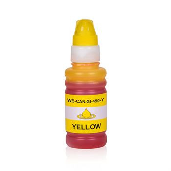 Botella de tinta (alternatif) compatible à Canon 1606C001 jaune