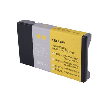 Cartucho de tinta (alternatif) compatible à Epson C13T563400 jaune