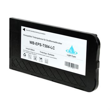 Cartucho de tinta (alternatif) compatible à Epson C13T504011 Cyan clair