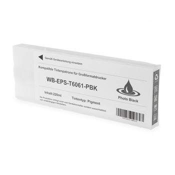 Cartucho de tinta (alternatif) compatible à Epson C13T606100 photonoir