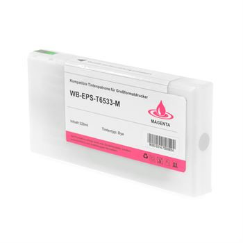 Cartucho de tinta (alternatif) compatible à Epson C13T653300 magenta
