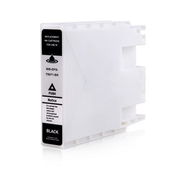 Cartucho de tinta (alternatif) compatible à Epson C13T907140 noir