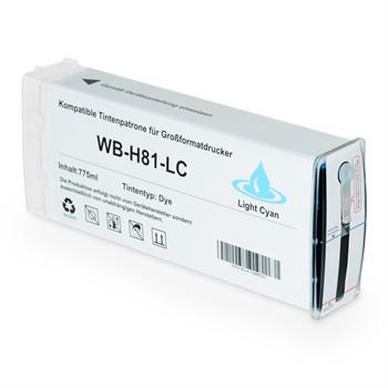Cartucho de tinta (alternatif) compatible à HP C4934A Cyan clair