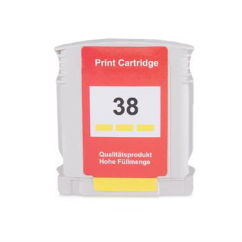 Cartucho de tinta (alternatif) compatible à HP C9417A jaune