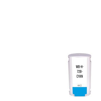Cartucho de tinta (alternatif) compatible à HP F9J67A cyan