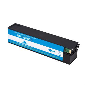 Cartucho de tinta (alternatif) compatible à HP L0R09A cyan