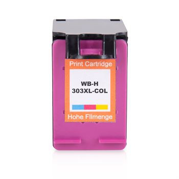 Cartucho con cabezal de impresión (alternatif) compatible à HP T6N03AE couleur