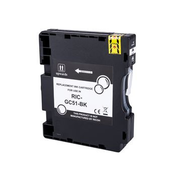 Cartucho de tinta (alternatif) compatible à Ricoh 405862 noir