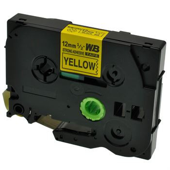 P-Touch (alternatif) compatible à Brother TZES631 noir jaune