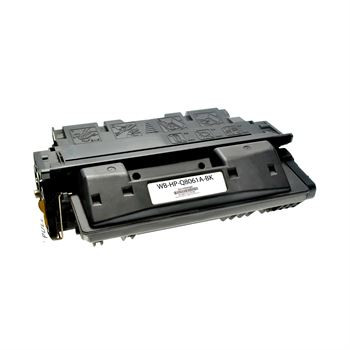 Tóner (alternatif) compatible à HP C8061A noir