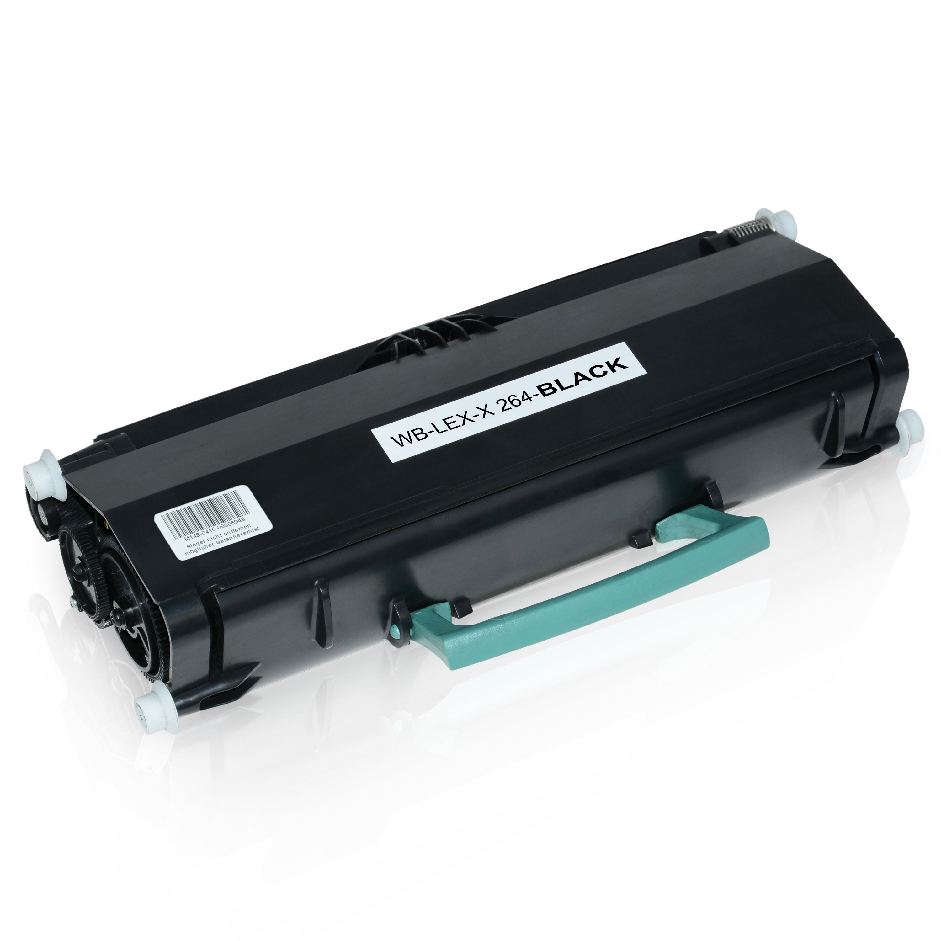 Tóner (alternatif) compatible à Lexmark X264H21G noir