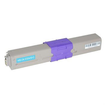 Tóner (alternatif) compatible à OKI 44469742 cyan