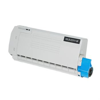 Tóner (alternatif) compatible à OKI 44318620 noir