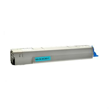 Cartouche de toner (alternatif) compatible à OKI 44059211 cyan