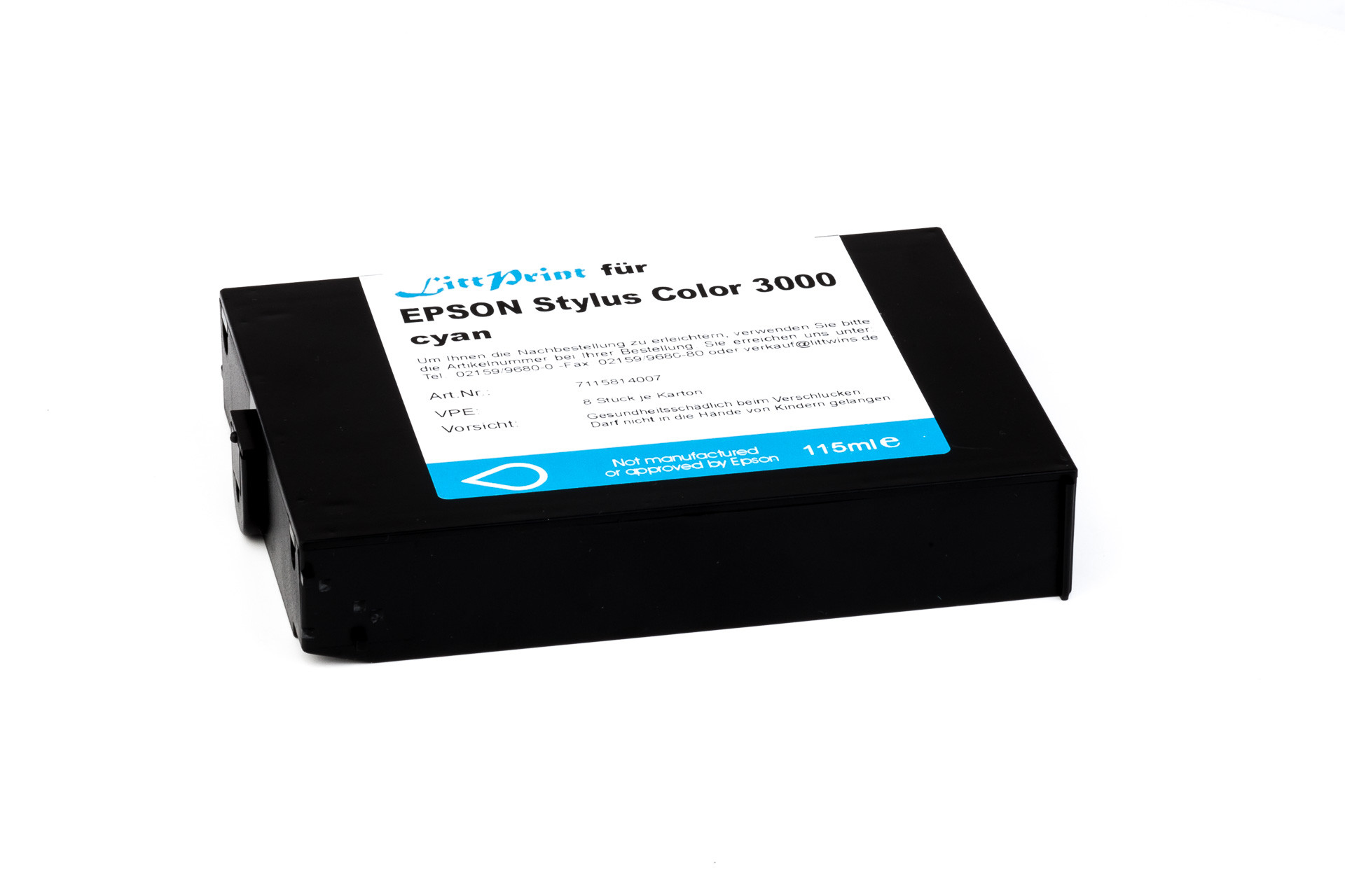 Encre (alternatif) compatible à Epson S020130 cyan