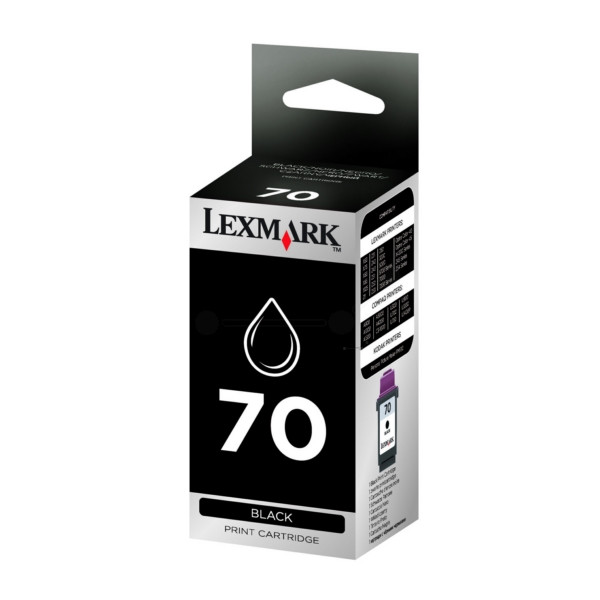 Original Cartouche à tête d'impression noire Lexmark 0012AX970E/70HC noir