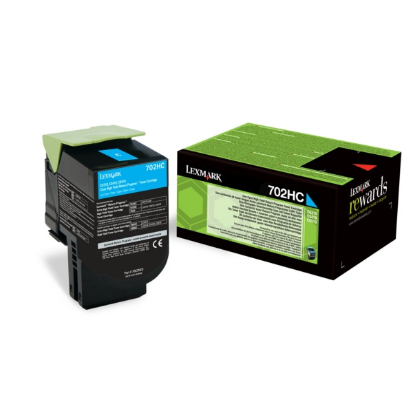 Original Toner cyan Lexmark 0070C20C0/702C cyan