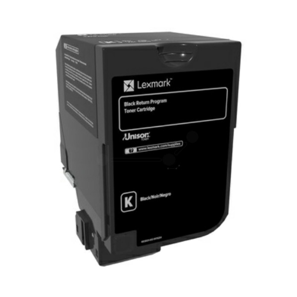 Original Toner noir Lexmark 0074C20K0 noir