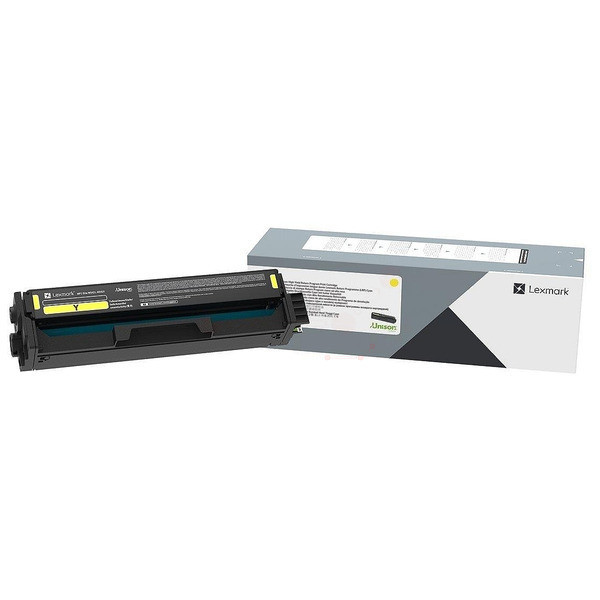 Original Toner jaune Lexmark 00C332HY0 jaune
