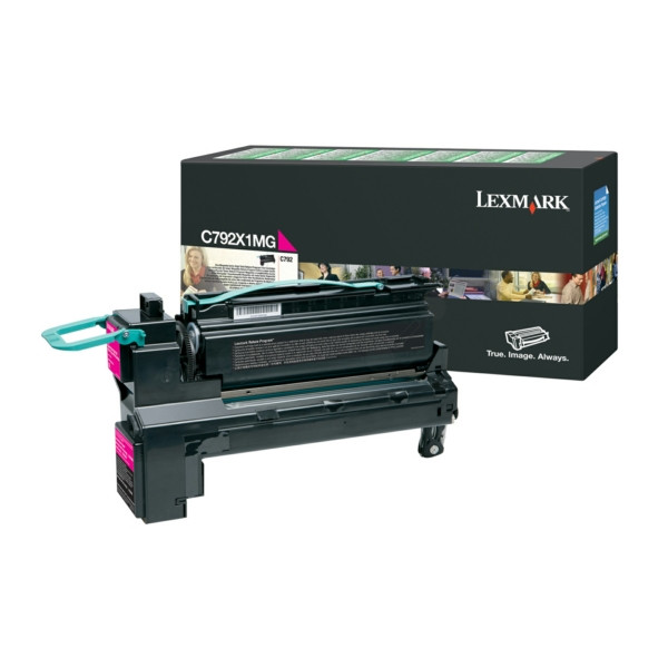 Original Toner magenta Lexmark 00C792X1MG magenta