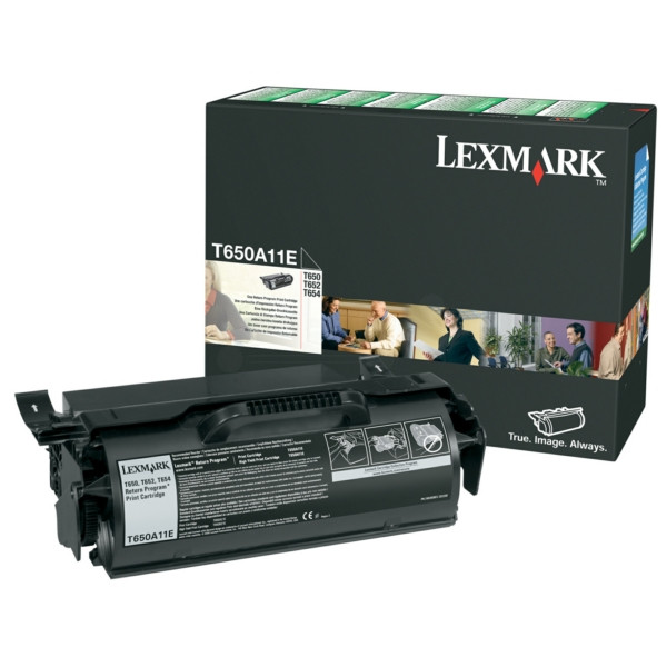 Original Toner noir Lexmark 00T650A11E noir