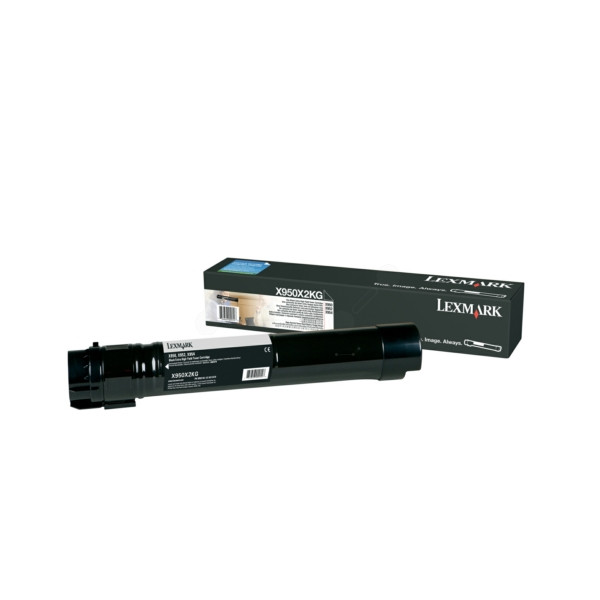 Original Toner noir Lexmark 00X950X2KG noir