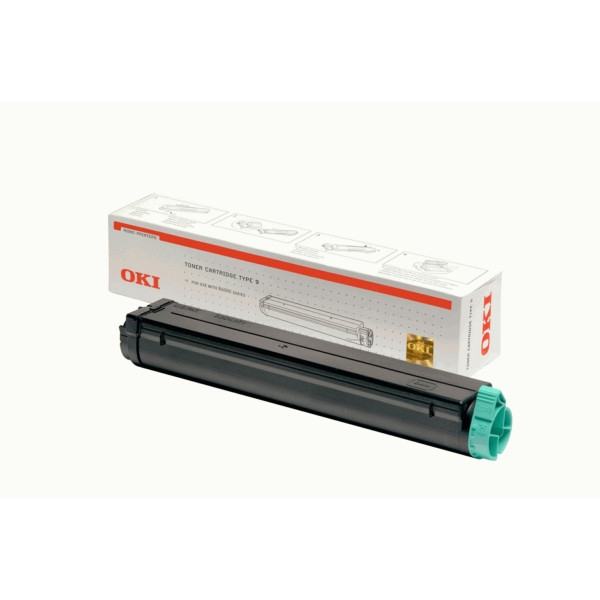 Original Toner noir OKI 01103402/TYPE9 noir