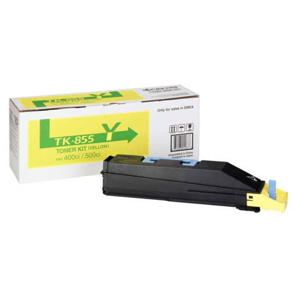 Original Toner jaune Kyocera 02H7AEU0/TK-855 Y jaune