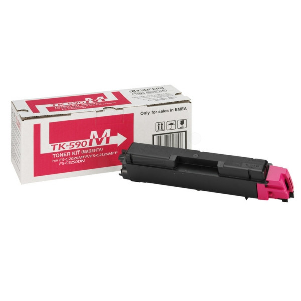 Original Toner magenta Kyocera 02KVBNL0/TK-590 M magenta