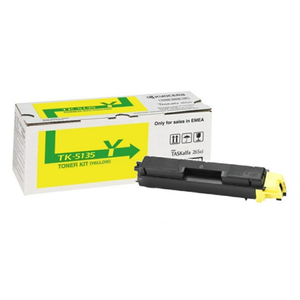 Original Toner jaune Kyocera 02PAANL0/TK-5135 Y jaune