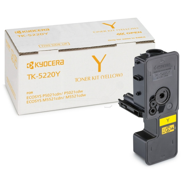Original Toner jaune Kyocera 02R9ANL1/TK-5220 Y jaune